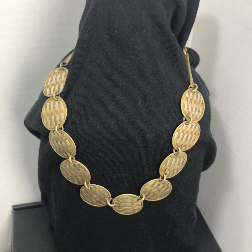 Necklace brass custom